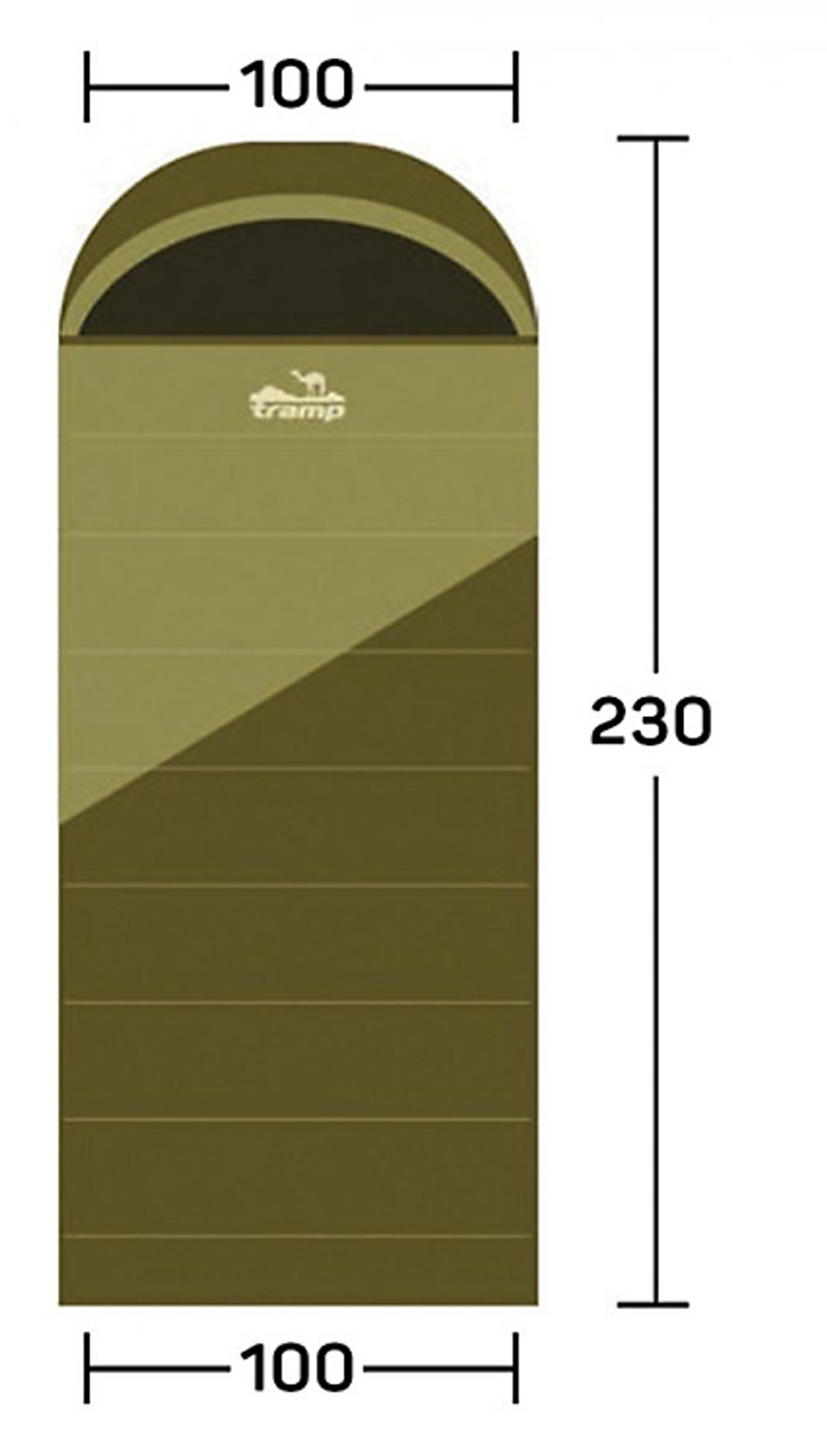 Спальный мешок  Tramp Kingwood Wide