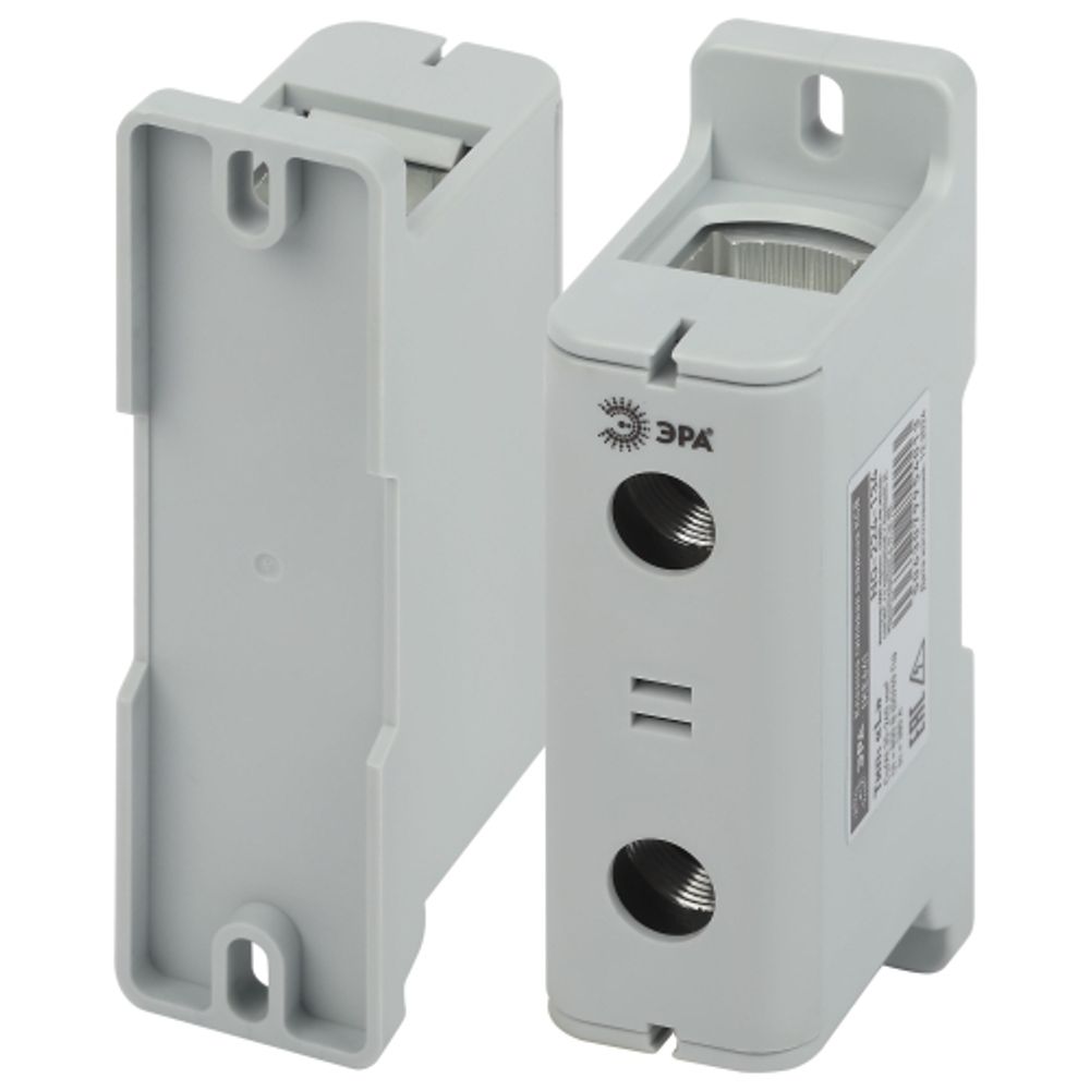 Клемма силовая вводная КСВ ЭРА NO-224-134 (KE64) 35-240 мм2 серая L | Клеммы силовые вводные КСВ, КВМ