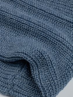 Снуд-резинка вязаный (Джинс)