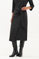 51732 Платье женское (темно-серый)