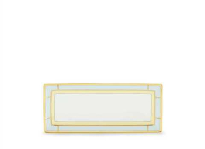 Блюдо прямоугольное Richard Ginori Diva Celeste (28.6 х 12.1 см)