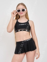 купальник раздельный 3 в 1 спортивный с топом и юбка