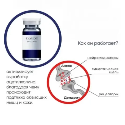 DMAE Peel Evasion | Всесезонный пилинг биоревитализант с высоким % ДМАЭ