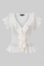 Блузка с коротким рукавом