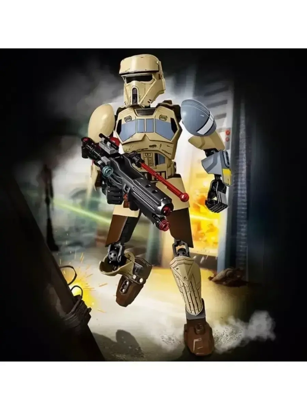 Конструктор Star Wars Фигурка Штурмовик со Скарифа 89деталей