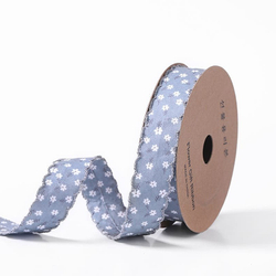 Лента хлопок "Ромашка" 2,5см*8ярд