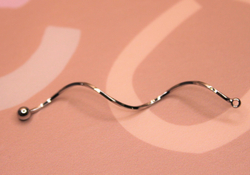 Подвеска волна шарик 62 мм