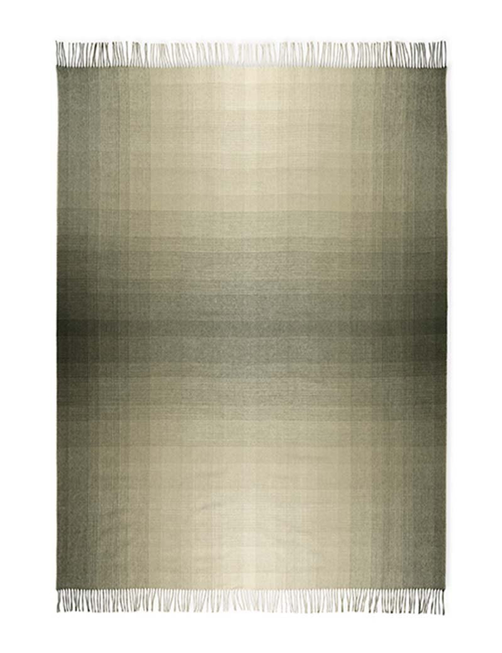 Плед 130х200 Elvang Horizon bottle green