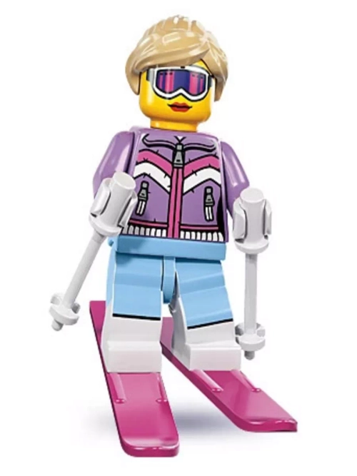 LEGO Minifigures 8833 series 8 серия Горнолыжница