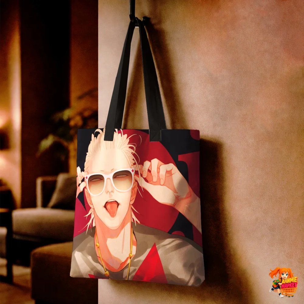 Сумка шоппер с принтом 19 дней однажды