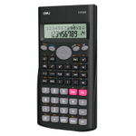 Калькулятор научный DELI "1710", 10+2 разряда, 240 функций, 162х84х19 мм, темно-серый