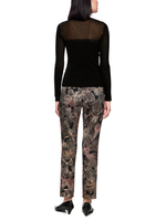 Джемпер из вискозы и хлопка