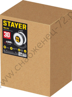STAYER PRO 325 КГ 3х2.5 30м 4000Вт IP44, Силовой удлинитель на стальной катушке (55076-30)