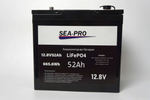 Аккумуляторы SEA-PRO (LiFePo4 сборка завода ГЕЛ класс А, IP66) 52А/Ч