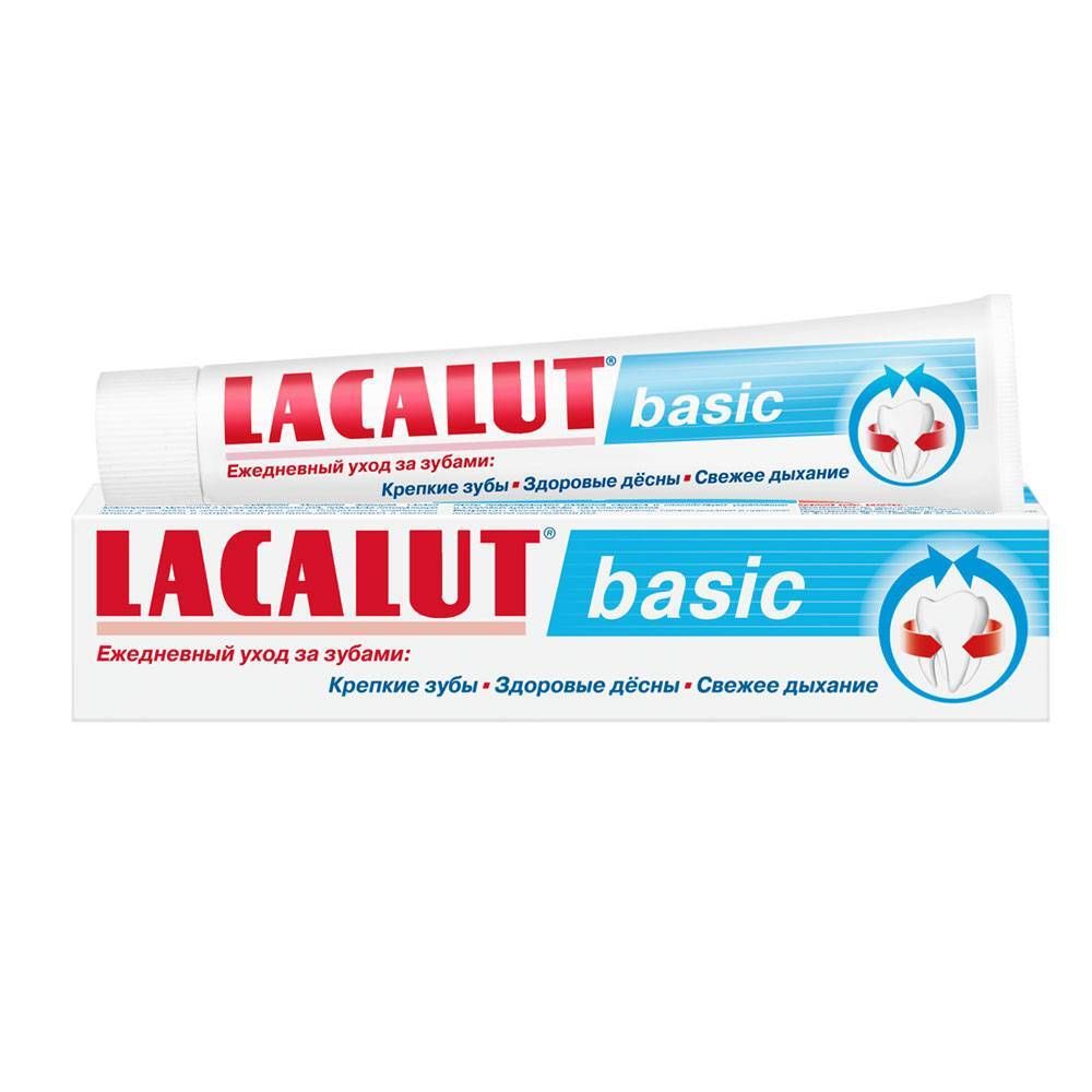 Зубная паста Lacalut basic 75мл
