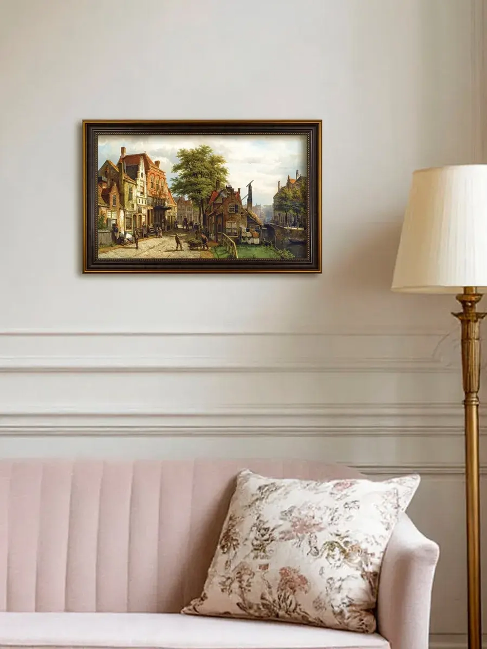 Картина серии "Голландия" настенная для интерьера 56*36 см