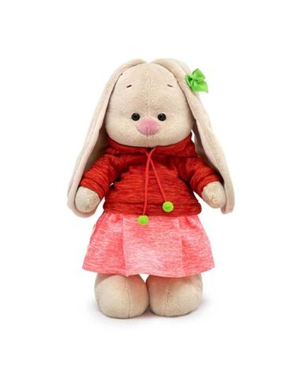 Мягкая игрушка Зайка Ми в худи и юбке 25 см