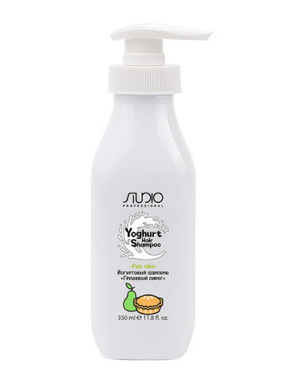 Kapous Studio Professional Yoghurt Шампунь йогуртовый, Грушевый пирог, 350 мл