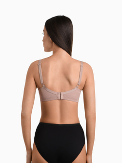 Бюстгальтер OIRO с мягкими полупрозрачными чашками Edelweiss