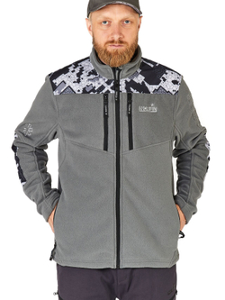 Куртка флисовая Norfin GLACIER CAMO 03 р.L