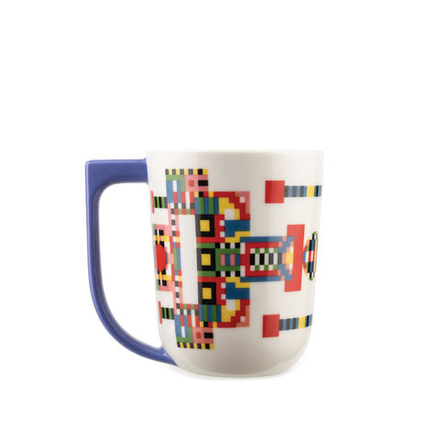 Alessi/ Кружка Holyhedrics/ 400 мл/ синяя/ ESA09 2