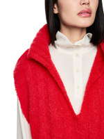 Жилет из шерсти альпака (Knitted in Germany)