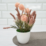 Цветы искусственные в кашпо, PP/PVC