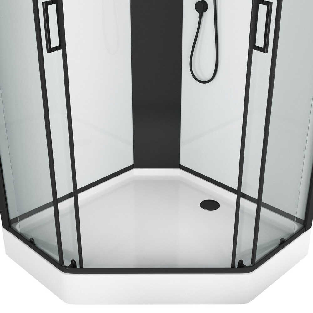 Душевая кабина Grossman (Гроссман) Elegans GR250D (100х100х217), с низким поддоном