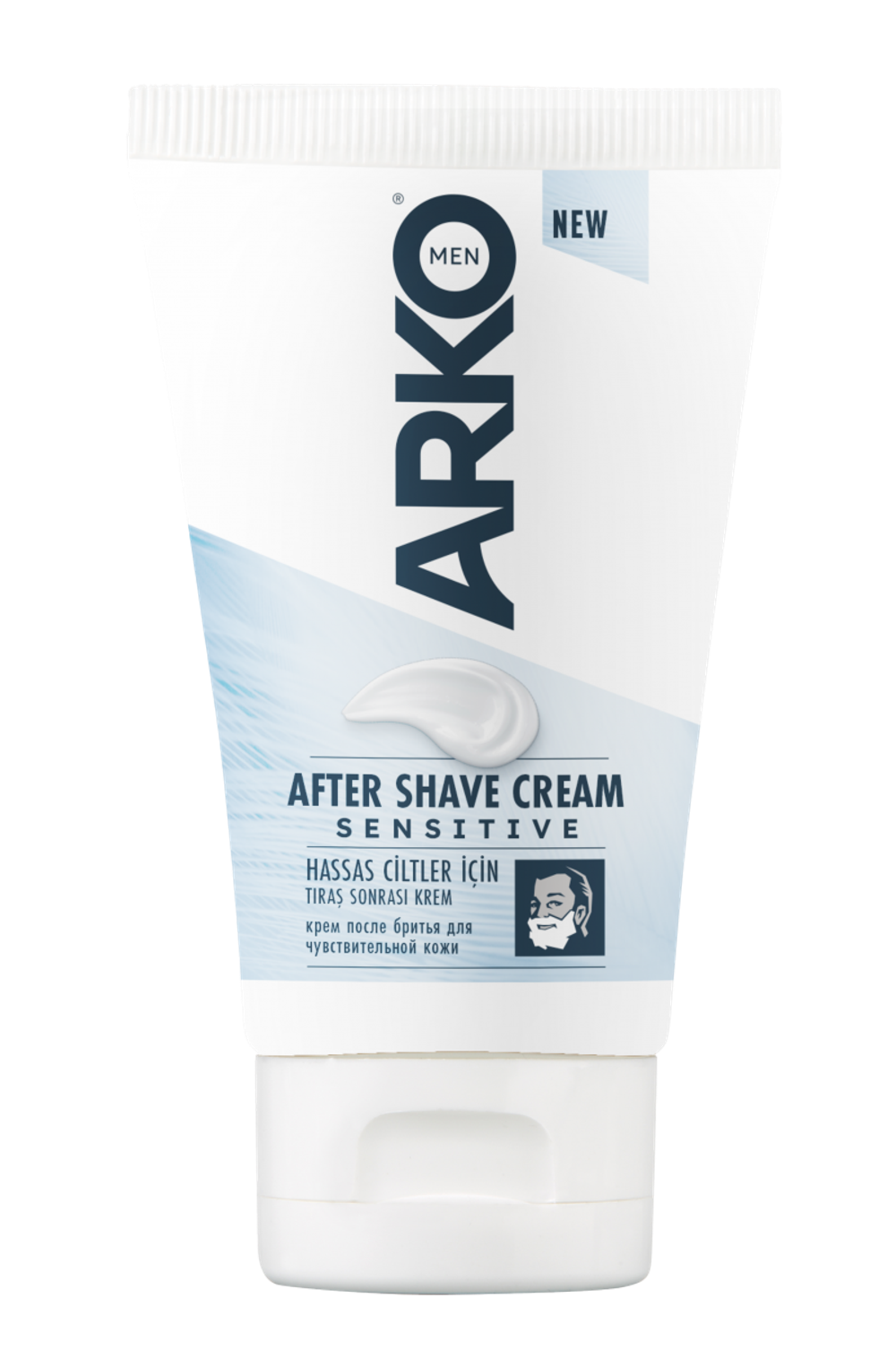 ARKO MEN Крем после бритья, Sensitive, 50мл., блок 24шт., АРКО