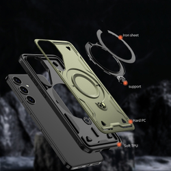 Чехол Magneto Case с кольцом для Samsung Galaxy S25