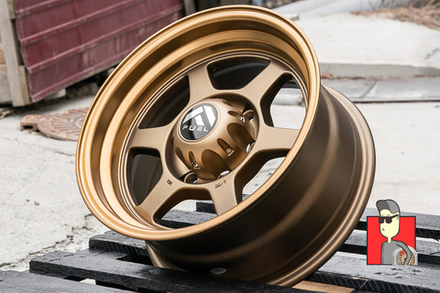 Комплект дисков Fuel Off-Road 16x8 et0 6x139.7