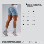 Шорты Push-Up Compression Leopard Shorts PRIMAL 856 Розовые