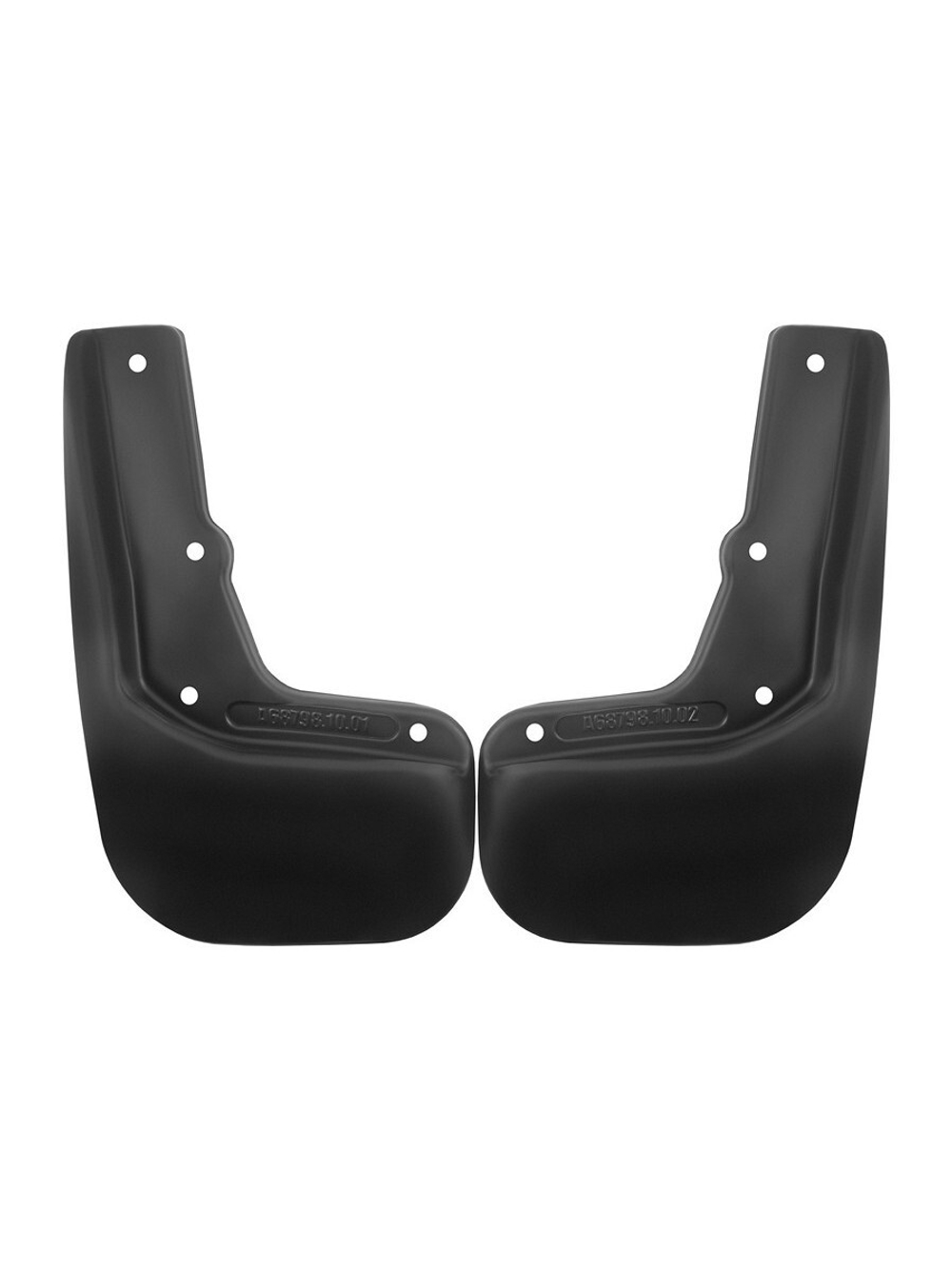 Брызговики передние  JETOUR X70 PLUS  2023 - 2 шт.(standard)   REIN.A68797.F3