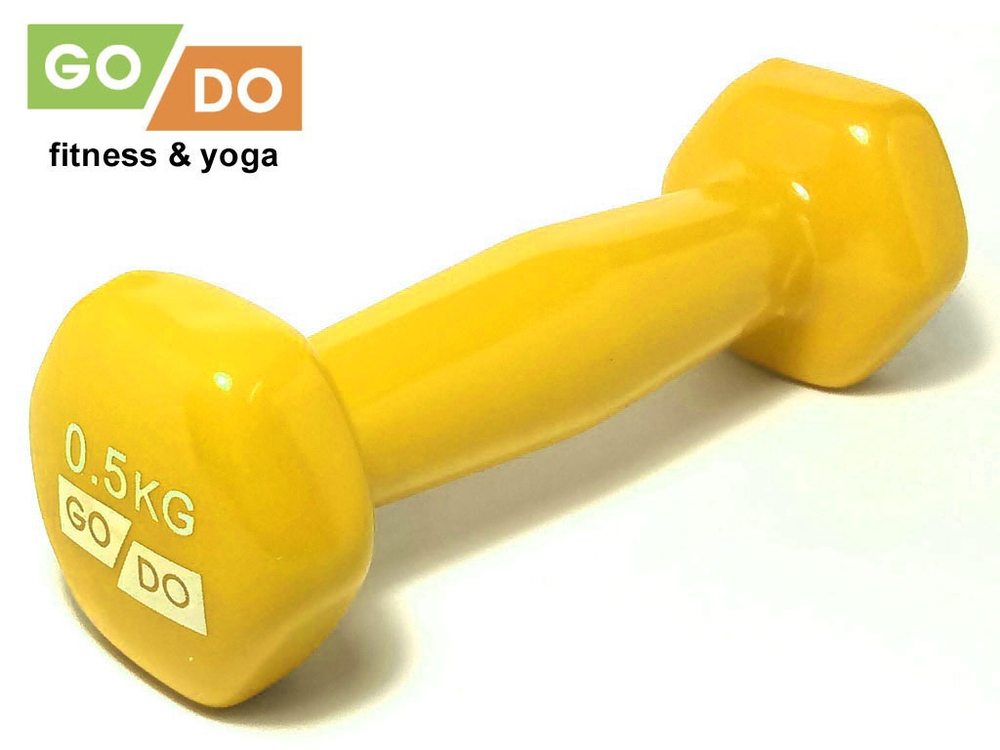 Гантель в виниловой оболочке GO DO