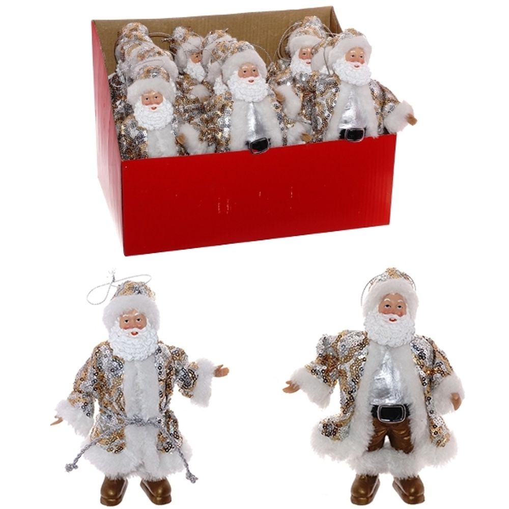 GAEM Дед Мороз , (блок 12 шт), L10 W4 H16 см, 2в.