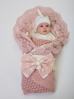 Конверт на выписку для новорожденных летний