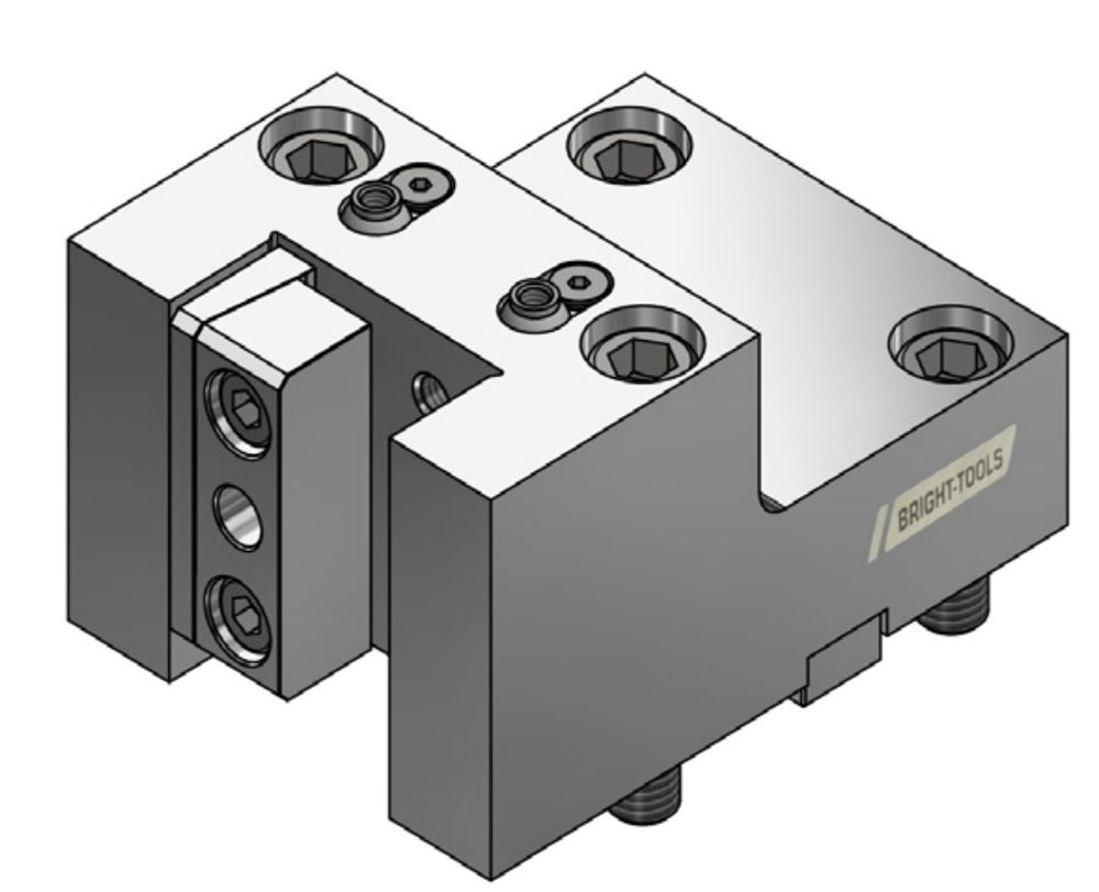 Держатель Half-Index Twin BMT65MOD24-1&quot;T внешний подвод СОЖ BRIGHT-TOOLS