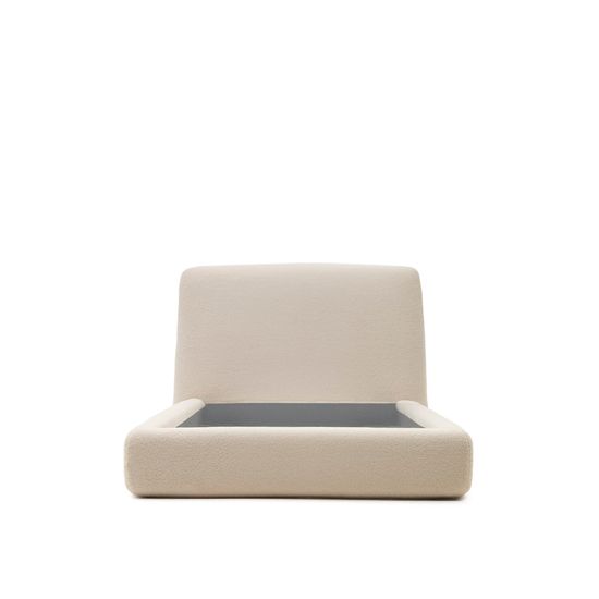 Кровать Martina со съемным чехлом из ткани букле для матраса 90 х 200 см