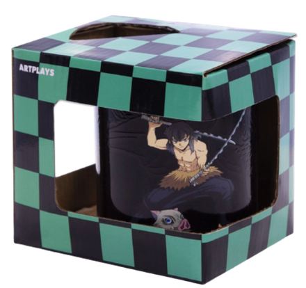 Кружка Хамелеон Kimetsu no Yaiba Hashibira Inosuke V1