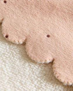 ZARA HOME ДЕТСКИЙ МЯГКИЙ ПЛЕД, РОЗОВЫЙ