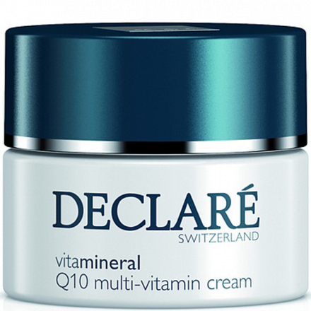 Declare Vita Mineral Q10 Multi Vital Cream Мультивитаминный крем с морскими минералами и коэнзимом Q10 для мужчин 50 мл