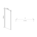 Душевой уголок Интра (Intra) Vincea VSR-1I901080CL, 900/1000*800, хром, стекло прозрачное
