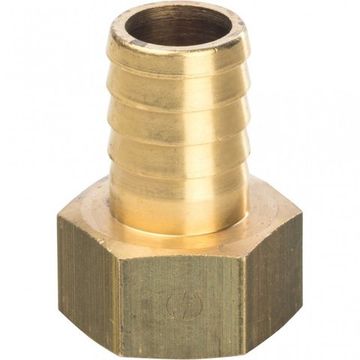 Штуцер 3/4 "-20 мм латунь , неразъемный , двойной