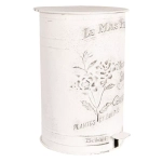 Бак "Флёр" белый 29х35х45см / 12000 мл Металл