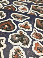 Стикерпак по вселенной НРИ Mausritter