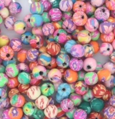 Бусины пришивные каучук, Ø 6 мм