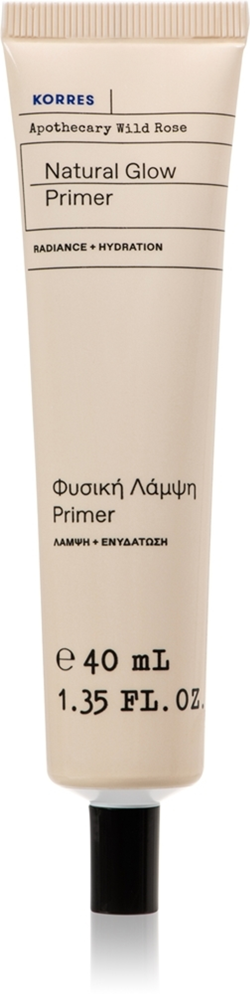 Korres Wild Rose - осветляющая увлажняющая основа, 40 ml