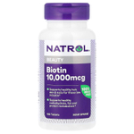 Natrol, биотин, 100 таблеток
