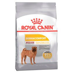 Royal Canin Medium Dermacomfort Adult - корм для собак средних пород с проблемной кожей и шерстью