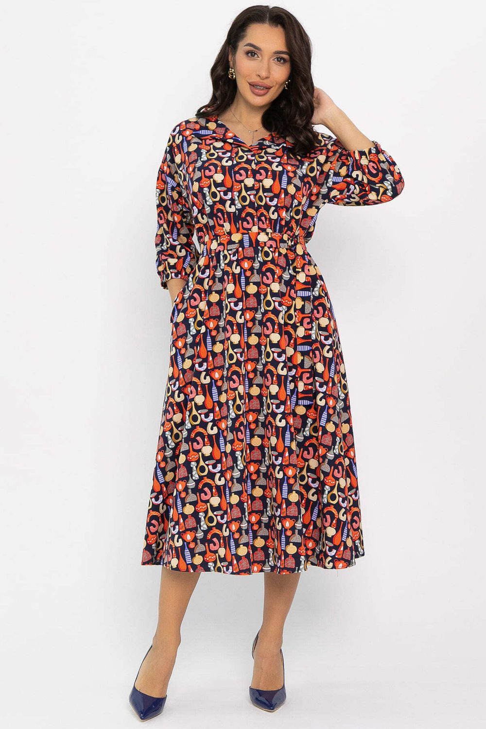 Платье Дамира (разноцветное) П14611-16М LT Collection